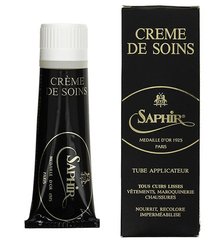 Крем для гладких кож Saphir Medaille D'or Creme de Soins, цв. чёрный