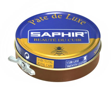 Паста для обуви Saphir Pate De Luxe, цв. махагон