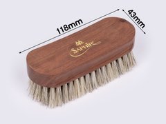 Щітка для взуття SAPHIR MEDAILLE D'OR (LCA) Small Polishing Brush, натуральний кінський волос, 12см