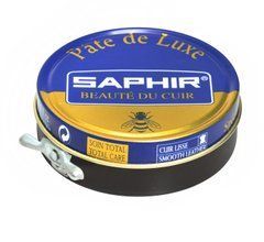 Паста для обуви Saphir Pate De Luxe, цв. тёмно-коричневый