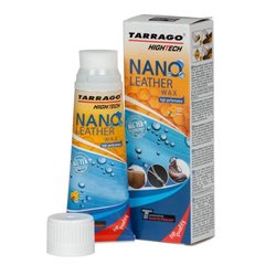 Крем тюбик с губкой NANO Leather WAX