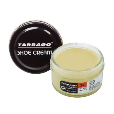 Крем для обуви Tarrago Shoe Cream, цв. кремовый