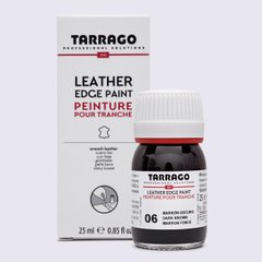 Фарба для урізів Tarrago Leather Egde Paint, 25 мл кол. темно-коричневий