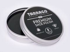 Крем-паста для взуття Tarrago Premium Shoe Polish, 50 мл, кол. чорний
