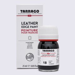 Фарба для урізів Tarrago Leather Egde Paint, 25 мл кол.чорний