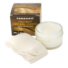 Крем для гладких, нежных кож и кож рептилий Tarrago Premium Natural Cream