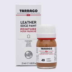 Фарба для урізів Tarrago Leather Egde Paint, 25 мл кол.коньяк